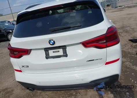 2021 BMW X3 Phev xDrive30E from USA, damaged, VIN 5UXTS1C02M9E93451